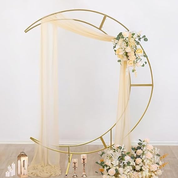 Anasay Wedding Arch Metal Stand, 6 ft