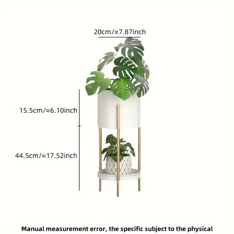 Metal Flower Stand - Perfect for Home Decor ( Set of 2 )