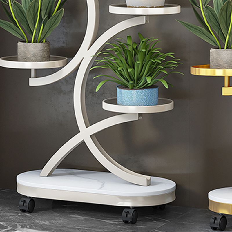Circular Flower Plant Stand Modern Decoration Plant