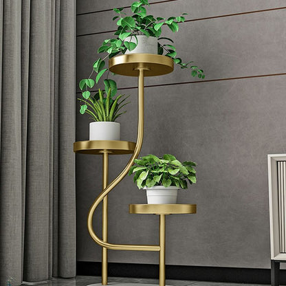 Square Metal Plant Stand Modern Decoration Plant