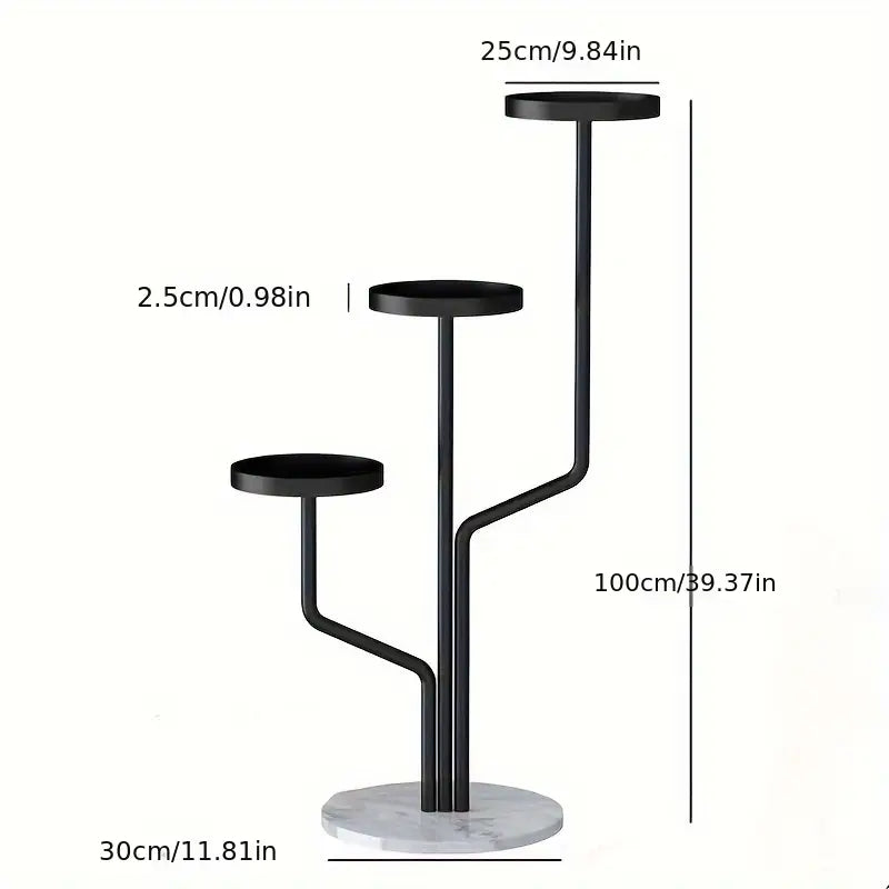Metal Flower Stand - Perfect for Home Decor