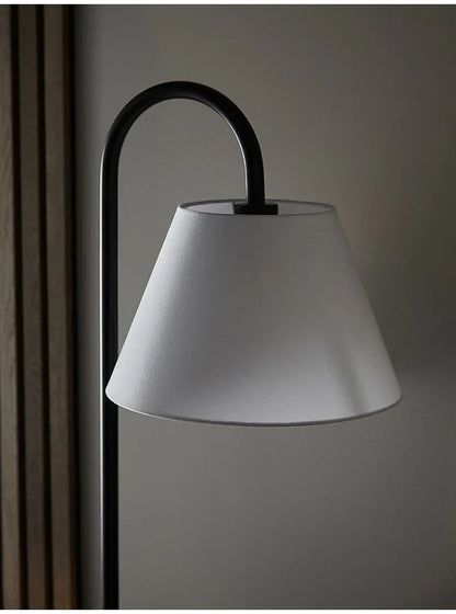 SoCo Lighting Donnall Black Shelf Floor Lamp