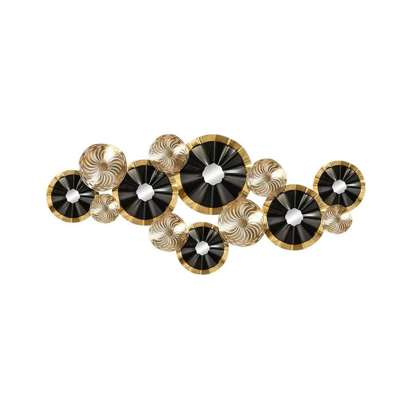 Luxury Black & Gold Abstract Wall Art