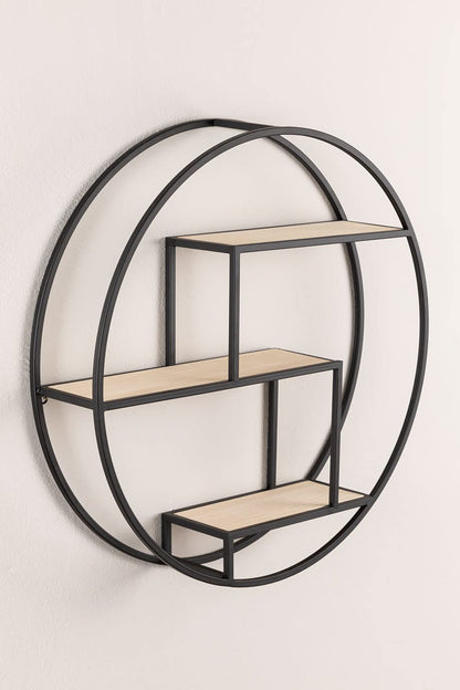 Anasay Modern Round Shaped Wall Mount Shelf