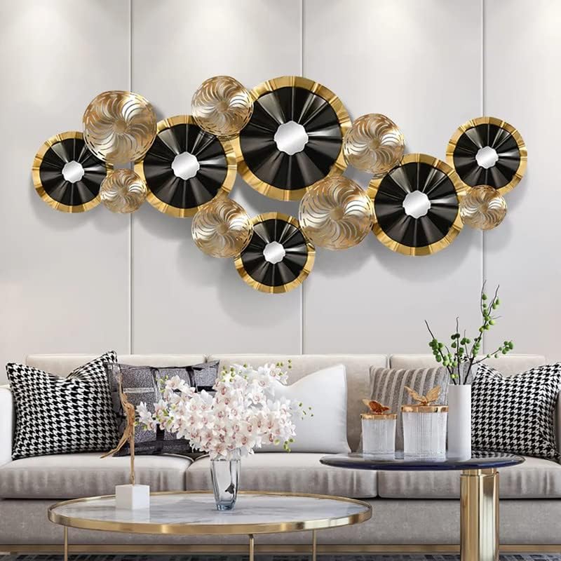 Luxury Black & Gold Abstract Wall Art