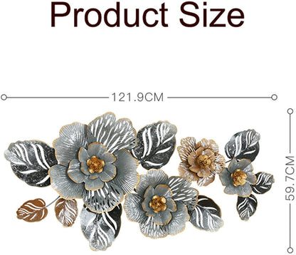 Luxury Midnight Floral Wall Art