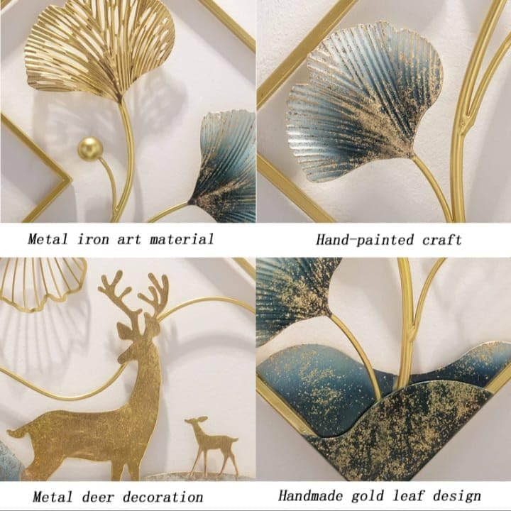 Royal Deer Luxe Wall Art Set