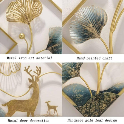 Royal Deer Luxe Wall Art Set