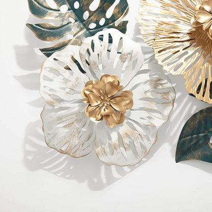 Golden Bloom Luxury Wall Art