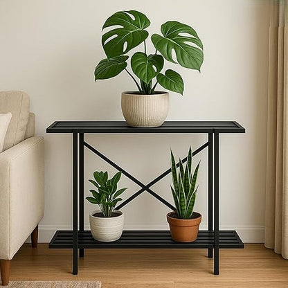 Anasay Plant Stands for Outdoor Balcony, Flower Pot Stand for Indoor Plants