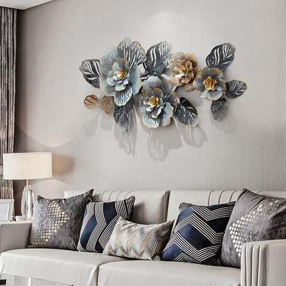 Luxury Midnight Floral Wall Art