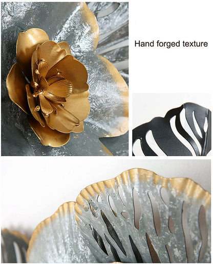 Luxury Midnight Floral Wall Art