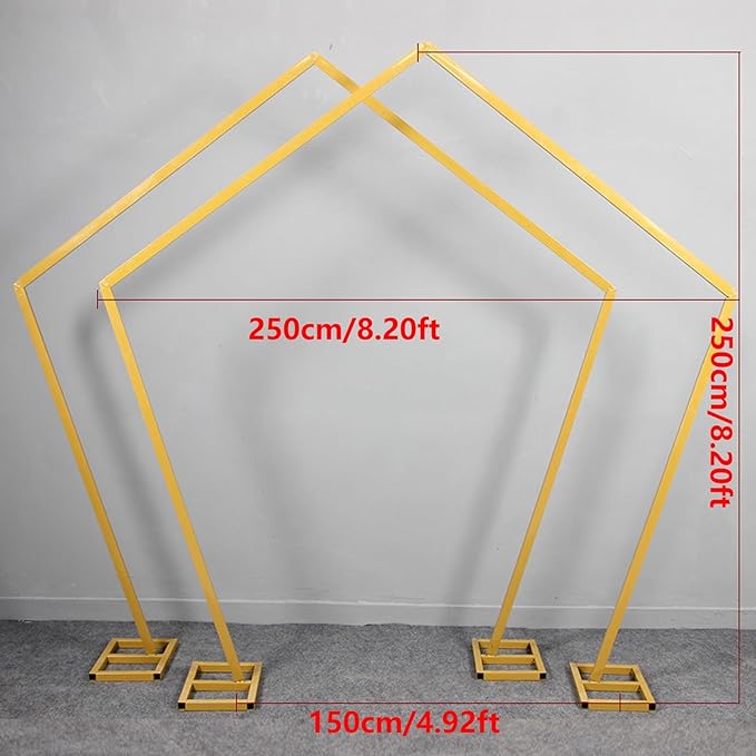 Anasay Wedding Arch Metal Stand, 8 ft