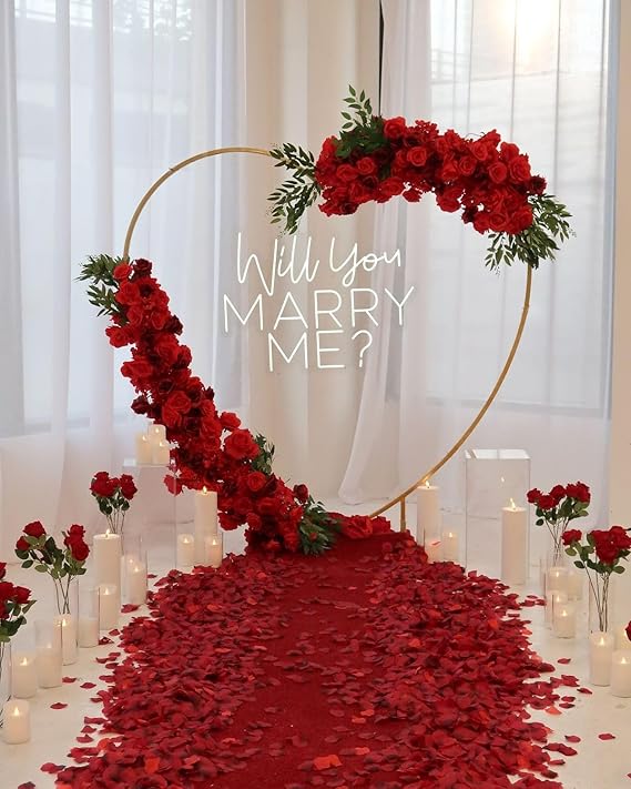 Anasay Wedding Arch Metal Stand, 5 ft