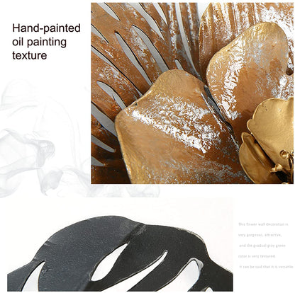 Golden Bloom Luxury Wall Art
