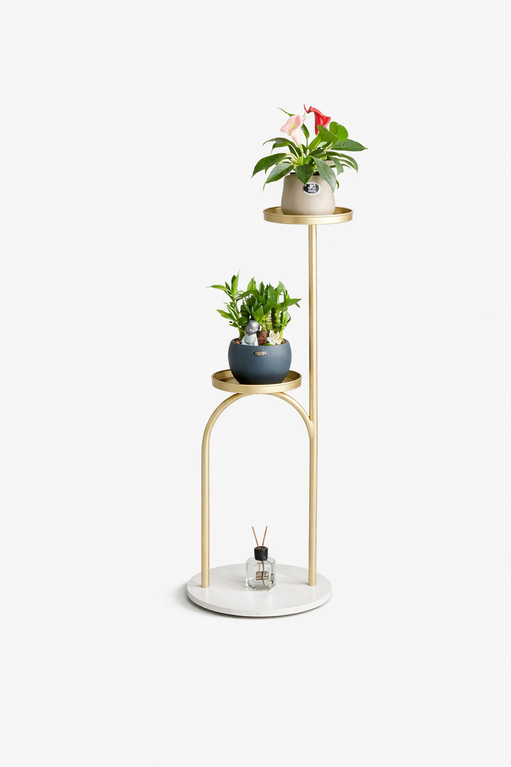 Anasay Modern Metal Flower Stands