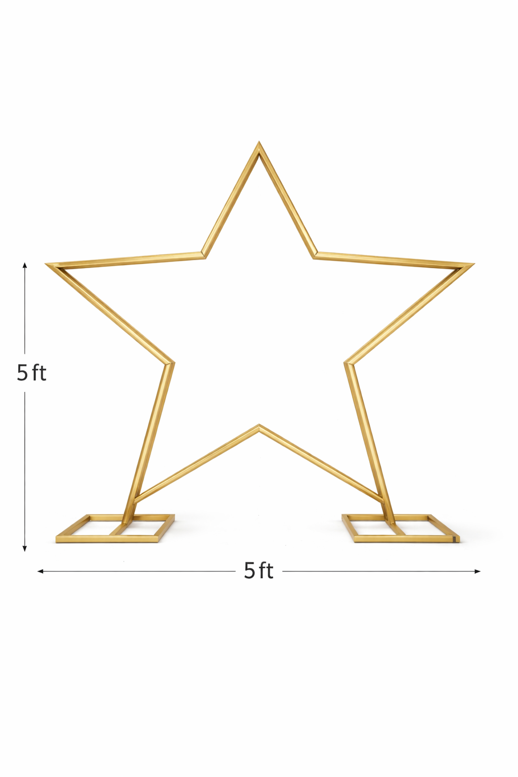 Anasay Wedding Arch Metal Stand, 5 ft
