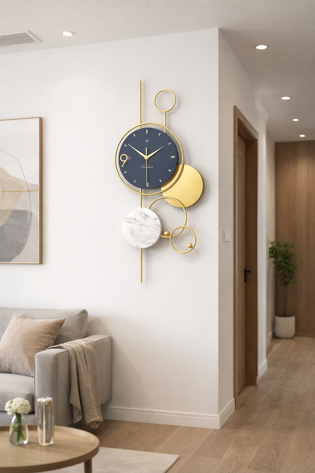 Anasay Luxe Ring Designer Clock