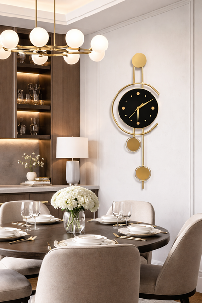 Luxe Time Ring Wall Clock