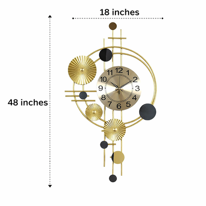 Celestial Orbit Luxury Wall Clock