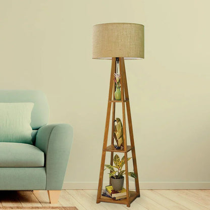 Wooden Classic Floor Lamp for Living Room Home Decoration