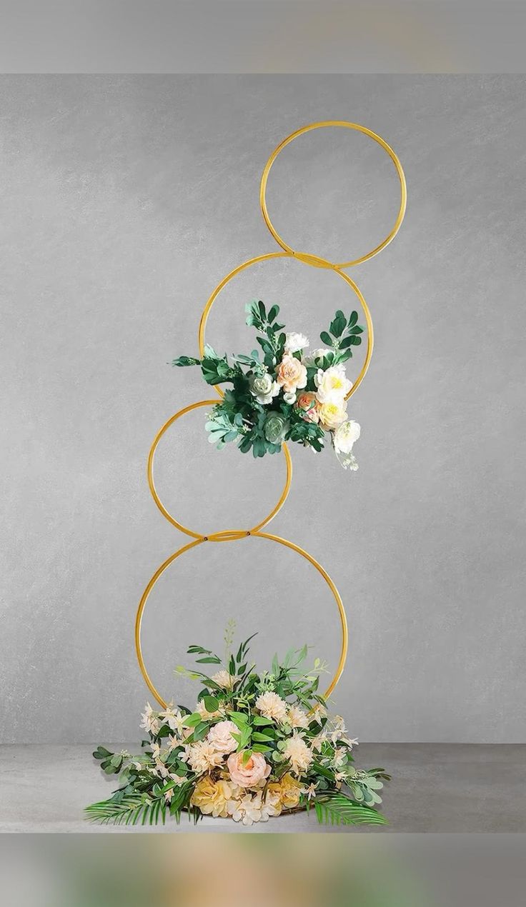 Anasay Wedding Arch Heart Metal Stand, 5 ft