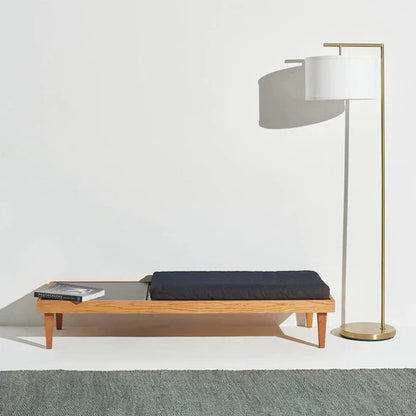 Golden Floor Lamp for Living Room & Bedroom Decor