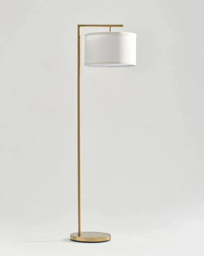 Golden Floor Lamp for Living Room & Bedroom Decor