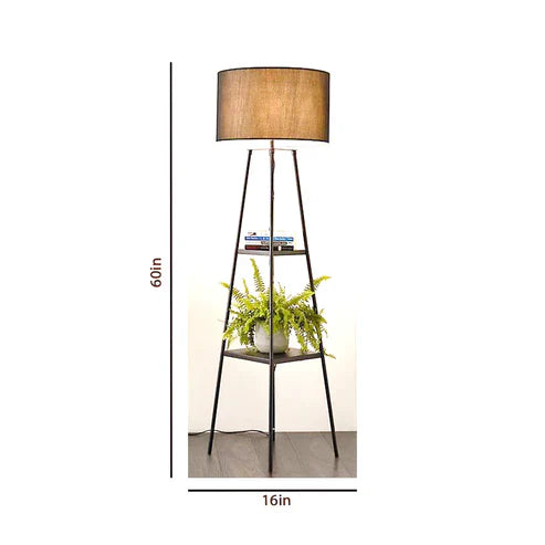 Modern Tripod Floor Lamp for Living Room & Bedroom