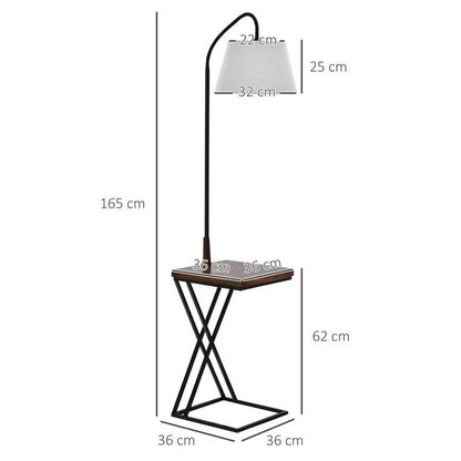 Classic Floor Lamp for Living Room Home Decoration Brown