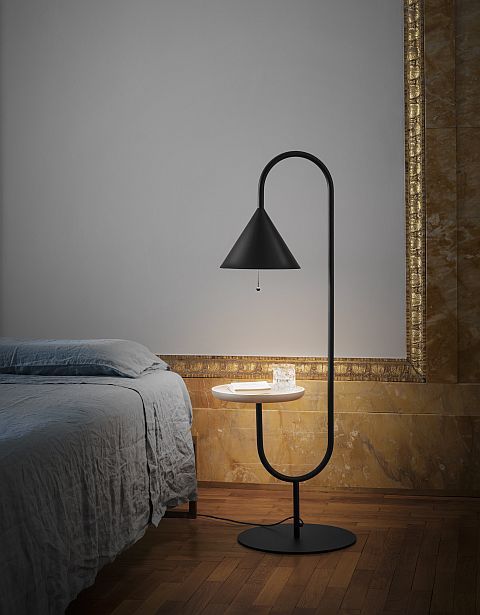 Classic Floor Lamp for Living Room Home Decoration Brown