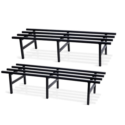 2 Tier Metal Plant Stand Rack – Indoor & Outdoor Plant Display