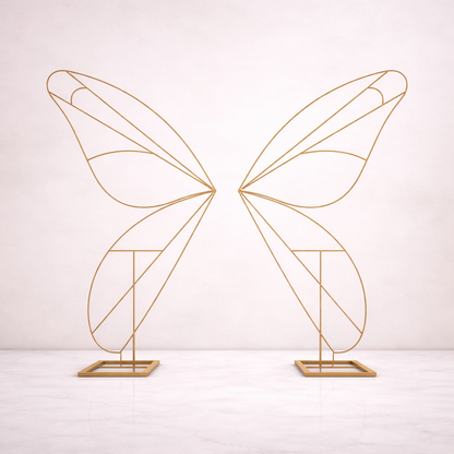 Anasay Wedding Arch Butterfly Metal Stand, 5 ft