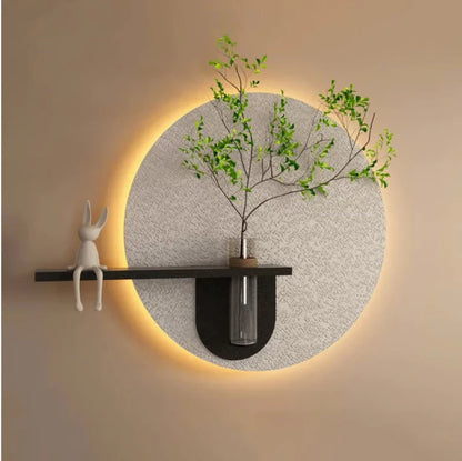 Anasay Grace Circular Glow LED Light Wall