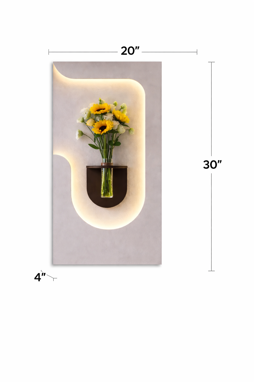 Anasay Wall Decor Decorative LED Wall Panel