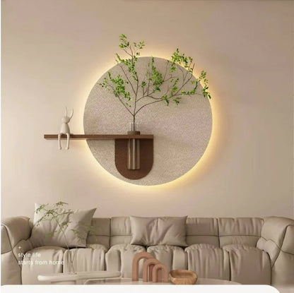 Anasay Grace Circular Glow LED Light Wall