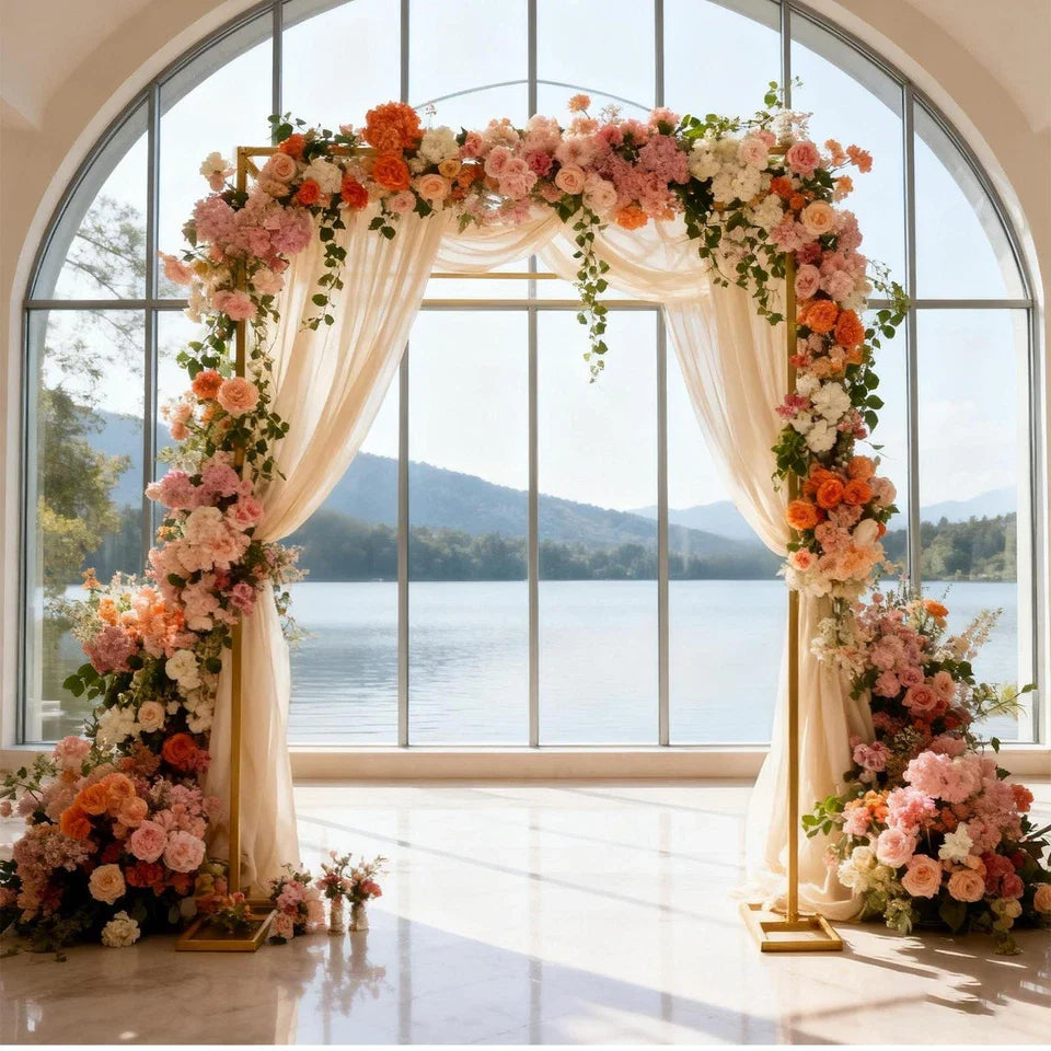 Anasay Wedding Arch Metal Stand, 6 ft