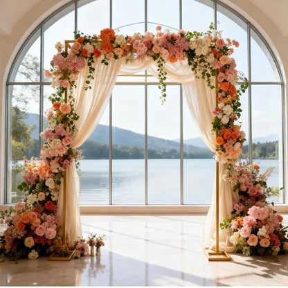 Anasay Wedding Arch Metal Stand, 6 ft