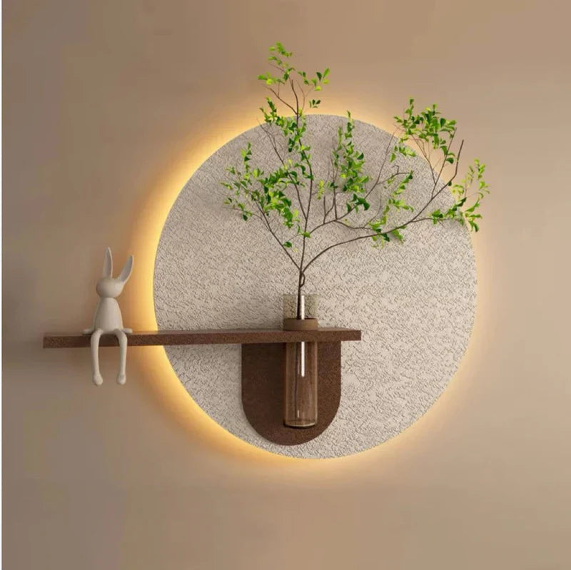Anasay Grace Circular Glow LED Light Wall