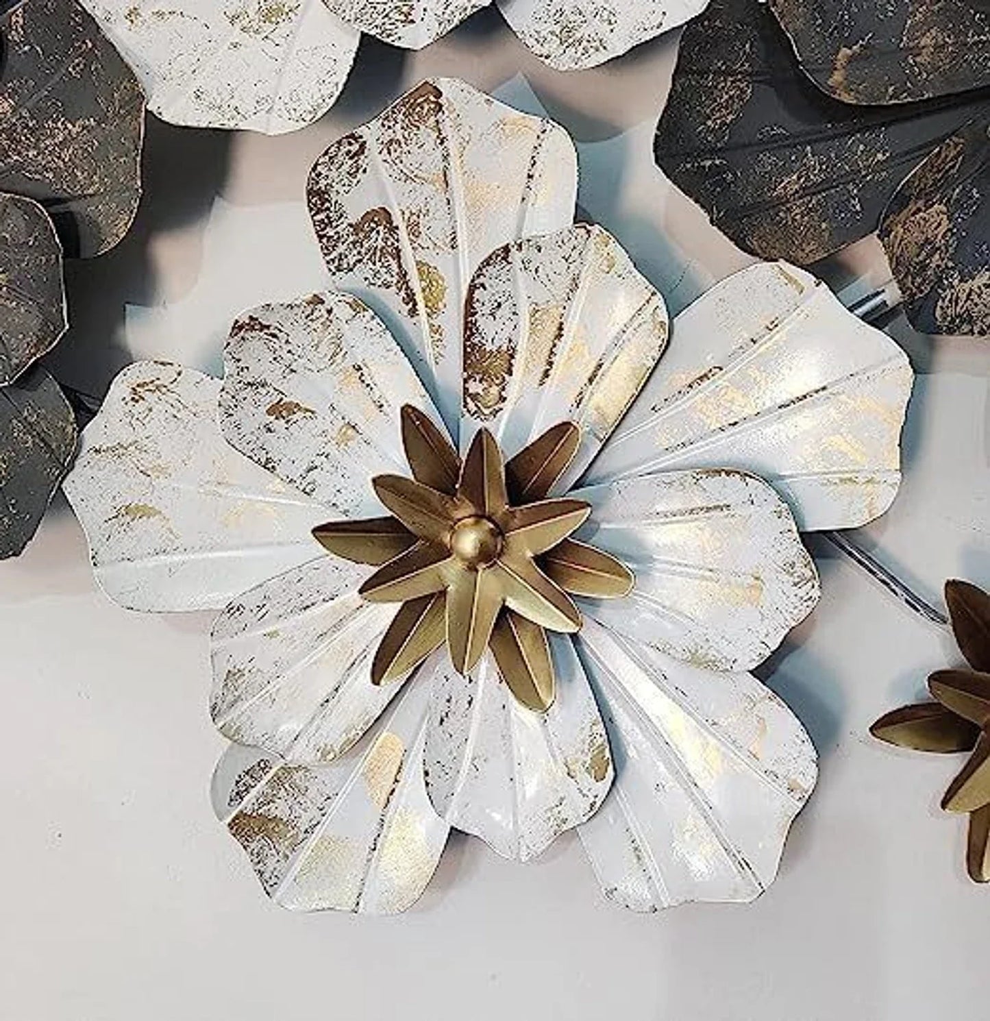 Royal Blossom Metal Wall Art