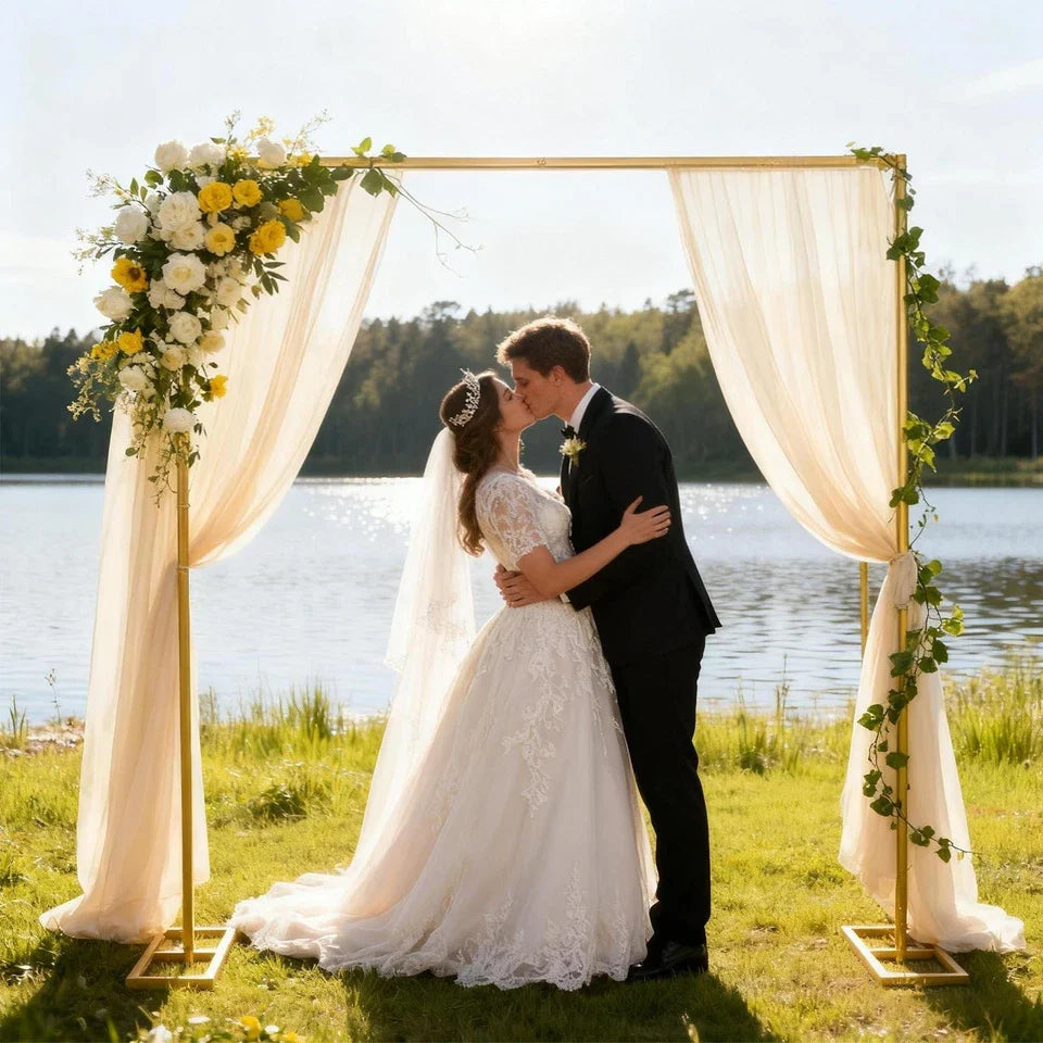 Anasay Wedding Arch Metal Stand, 6 ft