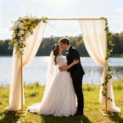 Anasay Wedding Arch Metal Stand, 6 ft