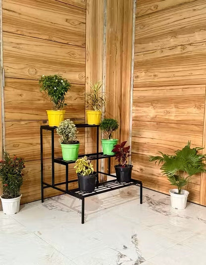 Anasay Plant Stands Plant Stand for Balcony Rust Proof Metal Plant Stand for Living Room